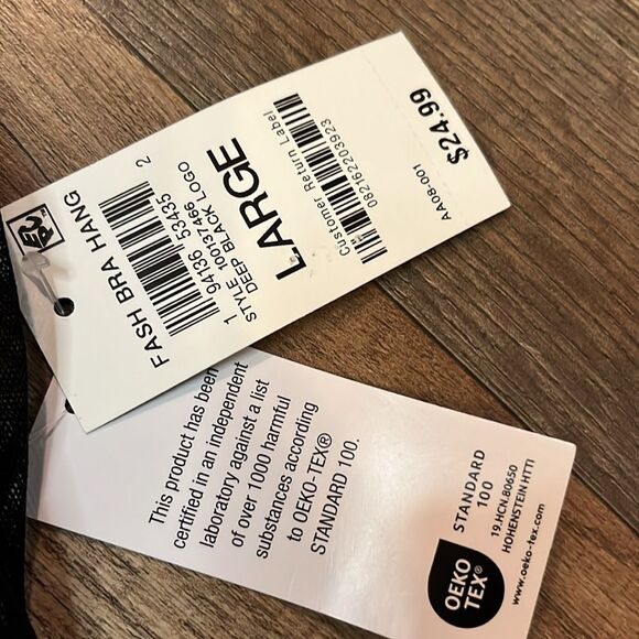 I.N.C. INTERNATIONAL CONCEPTS Women's  Sheer  Bralette Lingerie L - Picture 3 of 8